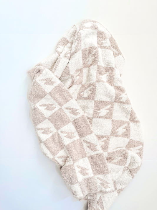 Levi Print | Plush Luxe Blanket