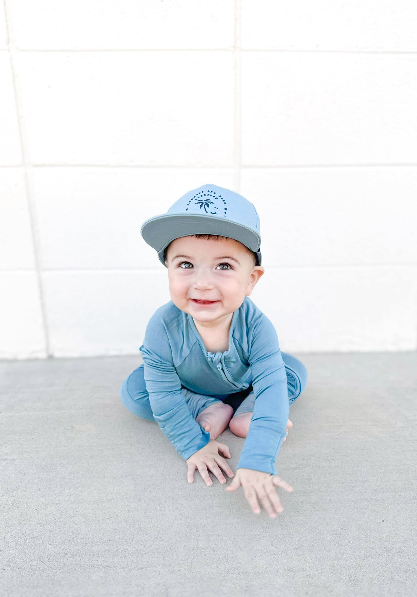 Blue Jean Baby | Infant Convertible Zip Romper