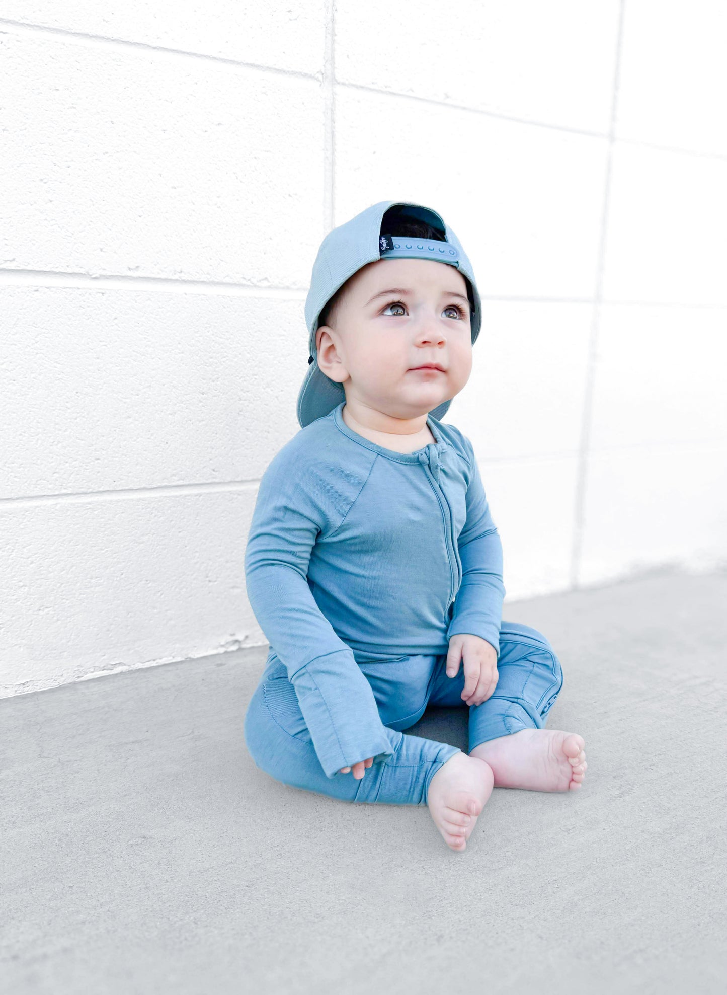 Blue Jean Baby | Infant Convertible Zip Romper