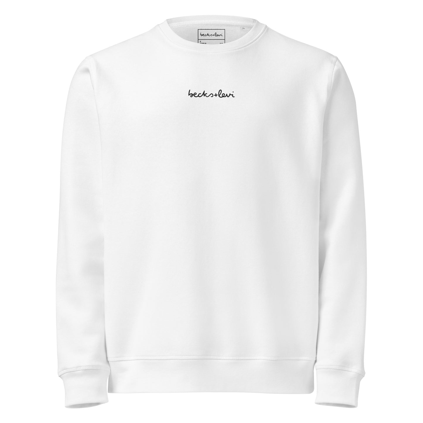 Becks + Levi Logo Organic Mid-Weight Sweatshirt