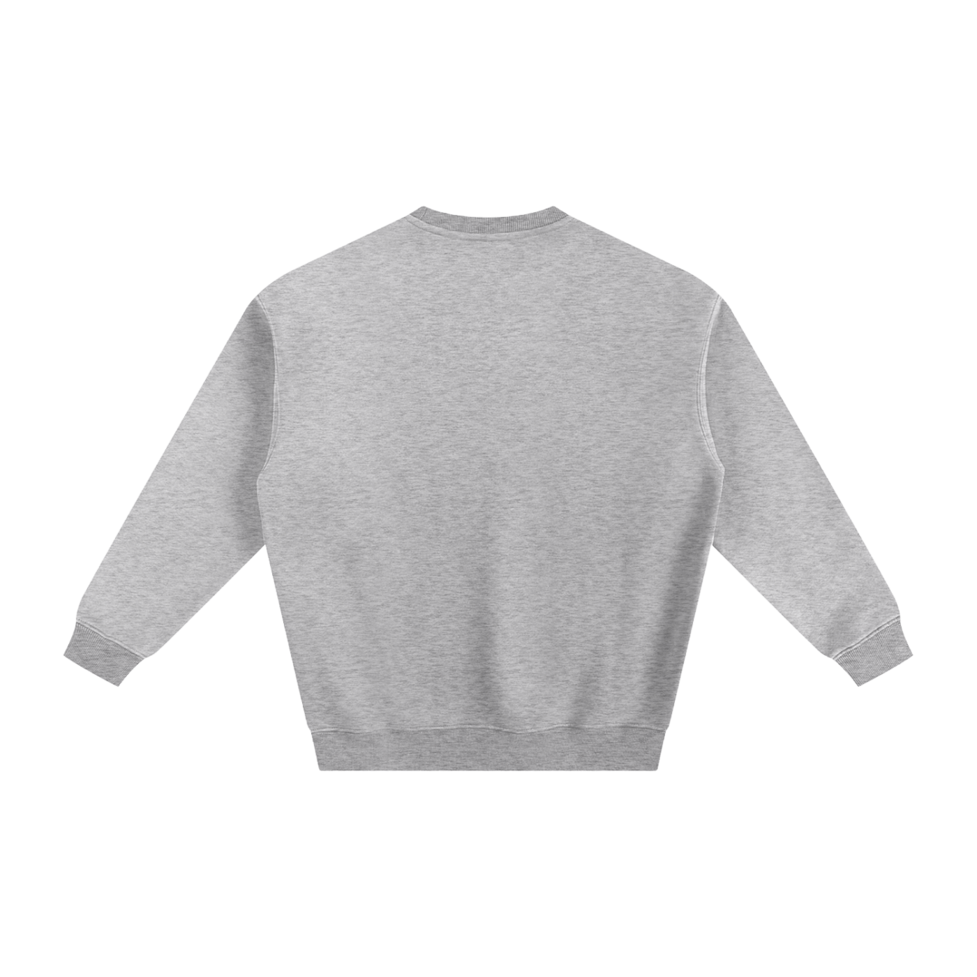 Adult Unisex Crewneck Logo Sweatshirt - Flower Gray