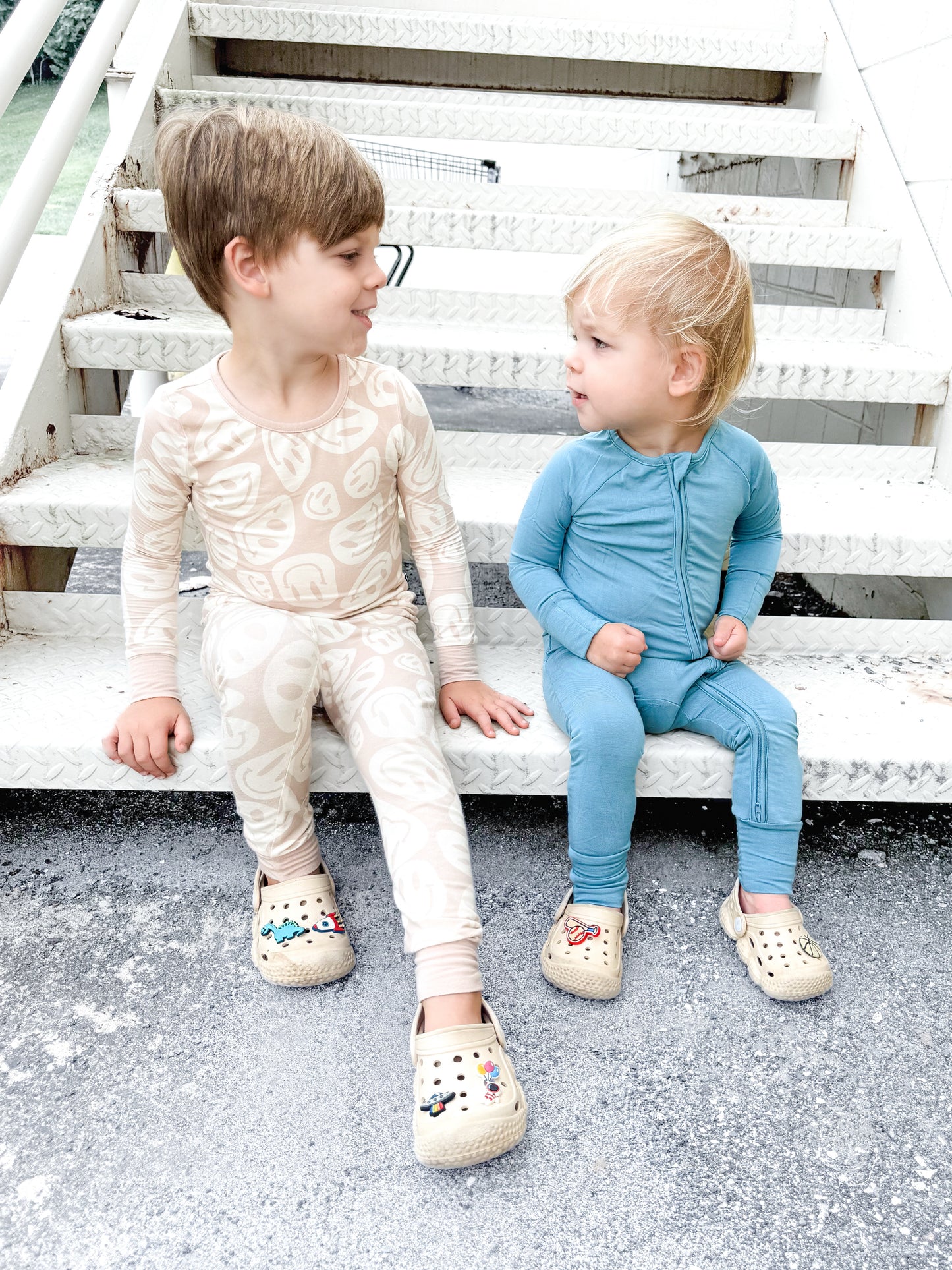 Blue Jean Baby | Infant Convertible Zip Romper