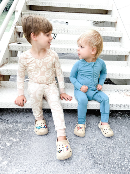 Blue Jean Baby | Infant Convertible Zip Romper