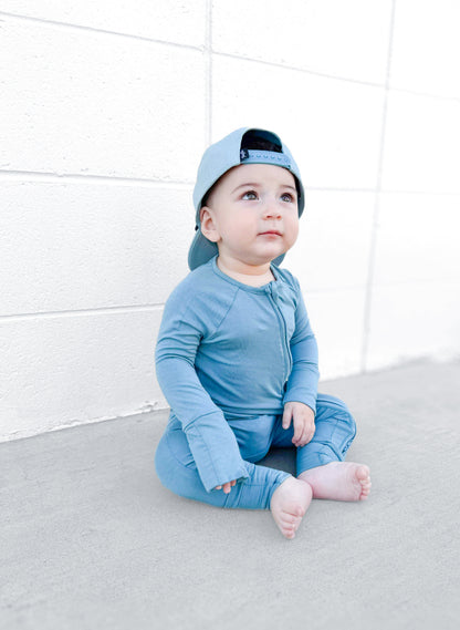 Blue Jean Baby | Infant Convertible Zip Romper