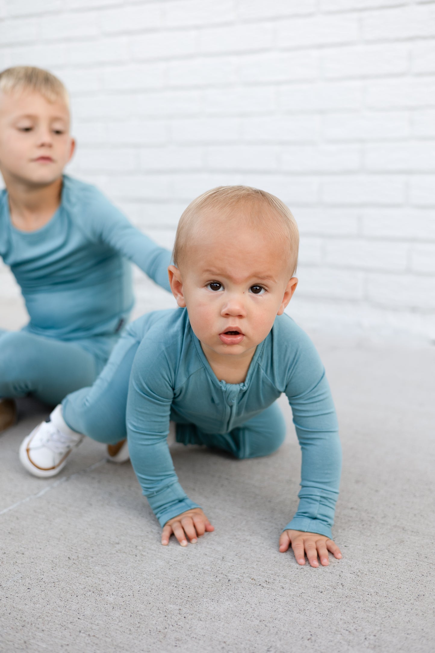 Blue Jean Baby | Infant Convertible Zip Romper