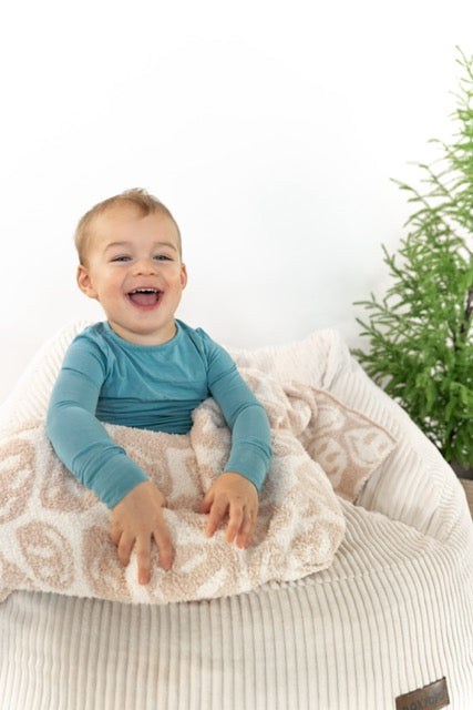 Becks Print | Plush Luxe Blanket