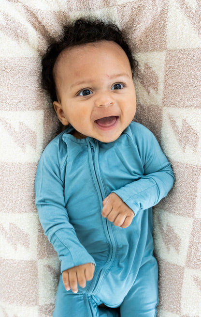 Blue Jean Baby | Infant Convertible Zip Romper
