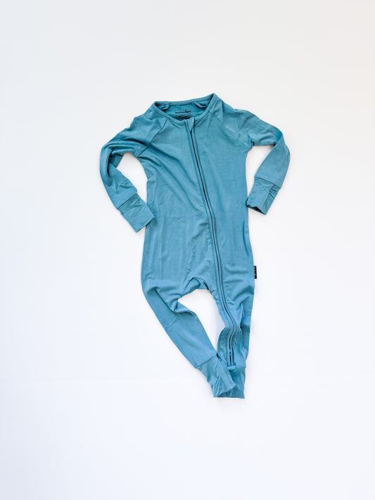 Blue Jean Baby | Infant Convertible Zip Romper