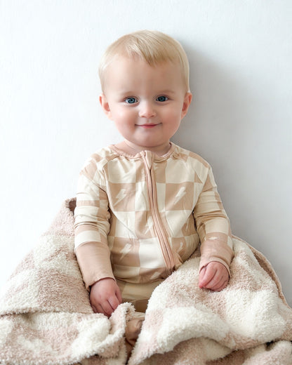 Levi | Infant Bamboo Zip Romper