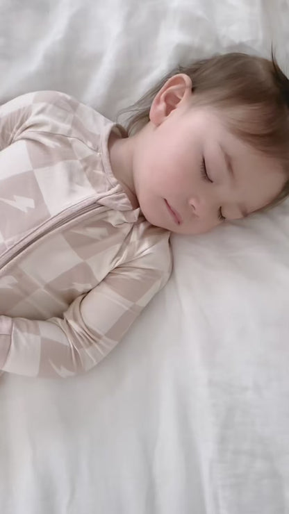 Levi | Infant Bamboo Zip Romper