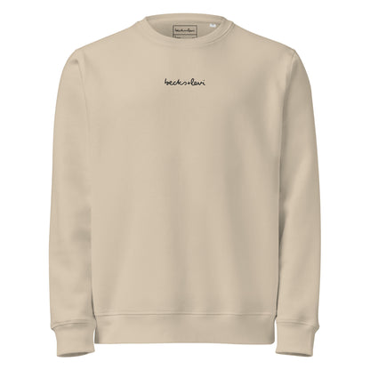 Becks + Levi Logo Organic Mid-Weight Sweatshirt