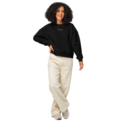 Becks + Levi Women's Cropped Crewneck Sweatshirt