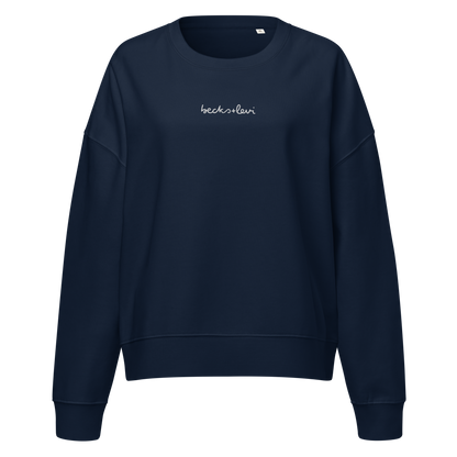 Becks + Levi Women's Cropped Crewneck Sweatshirt