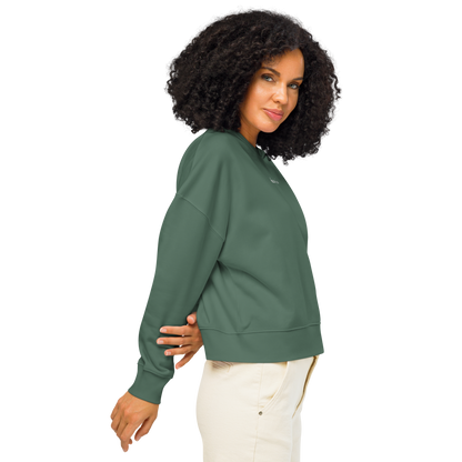 Becks + Levi Women's Cropped Crewneck Sweatshirt